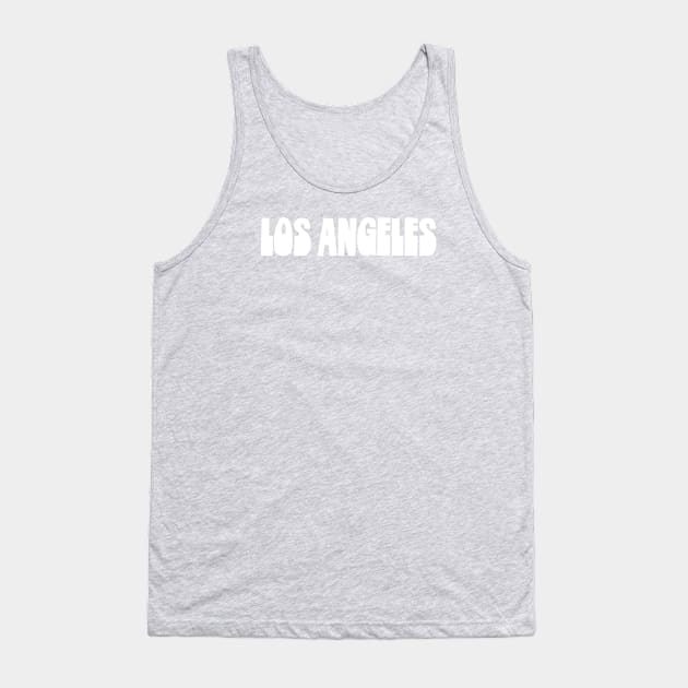 Los Angeles Tank Top by ezioman